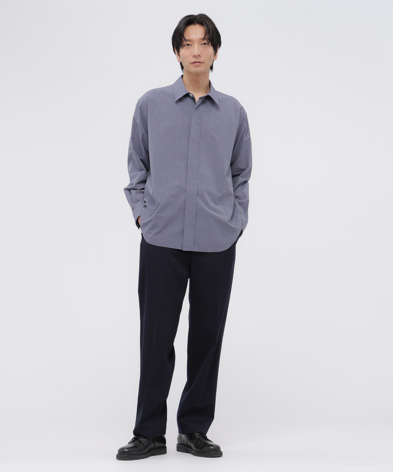 FINE COTTON END ON END SHIRT