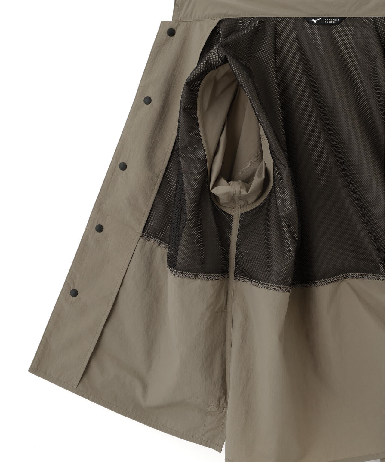 RECYCLED TASLAN NYLON TAFFETA SHIRT
