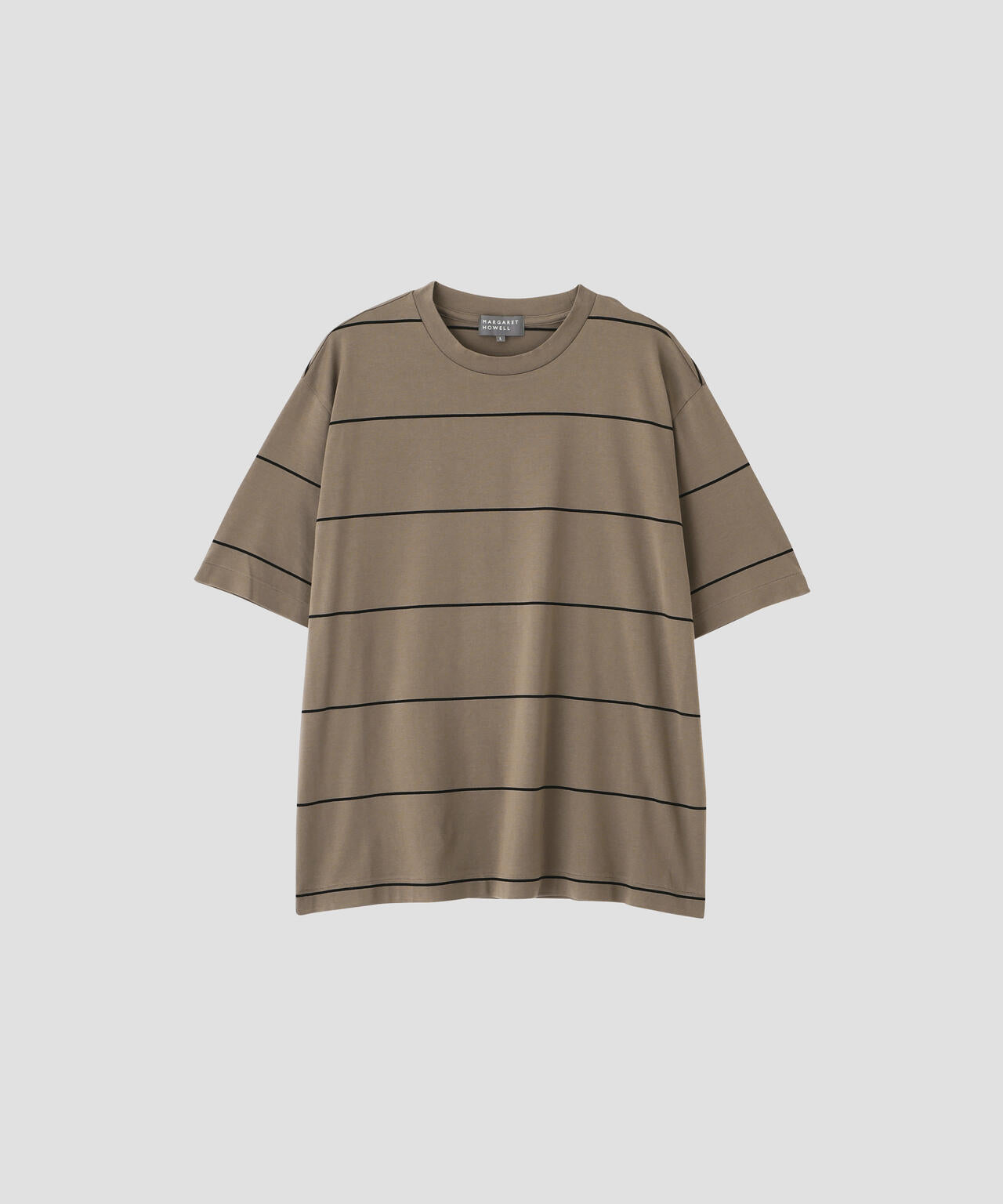 FINE COTTON STRIPE JERSEY TOP