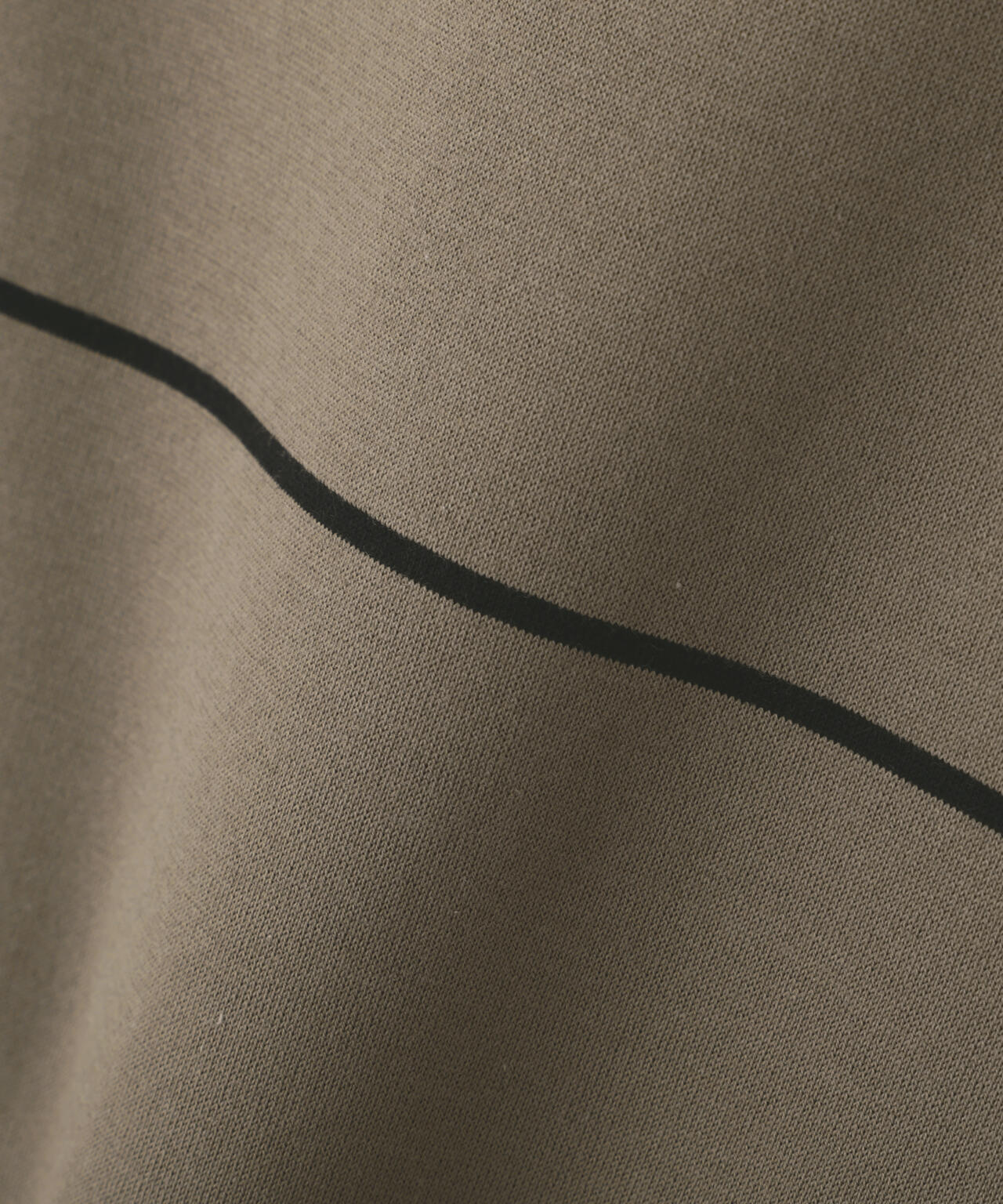 FINE COTTON STRIPE JERSEY TOP