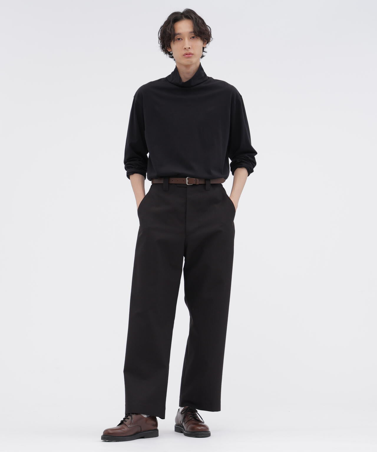 PLAIN COTTON JERSEY TOP