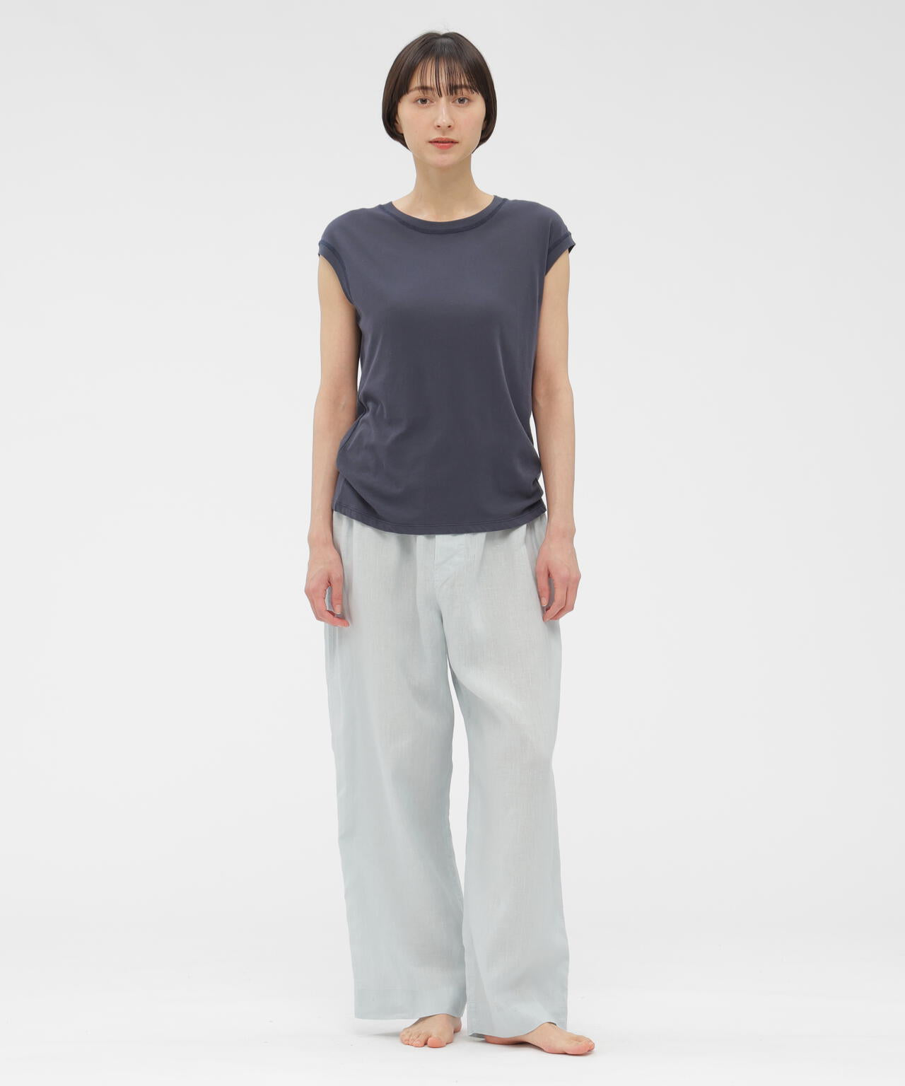 SOFT LINEN TROUSERS