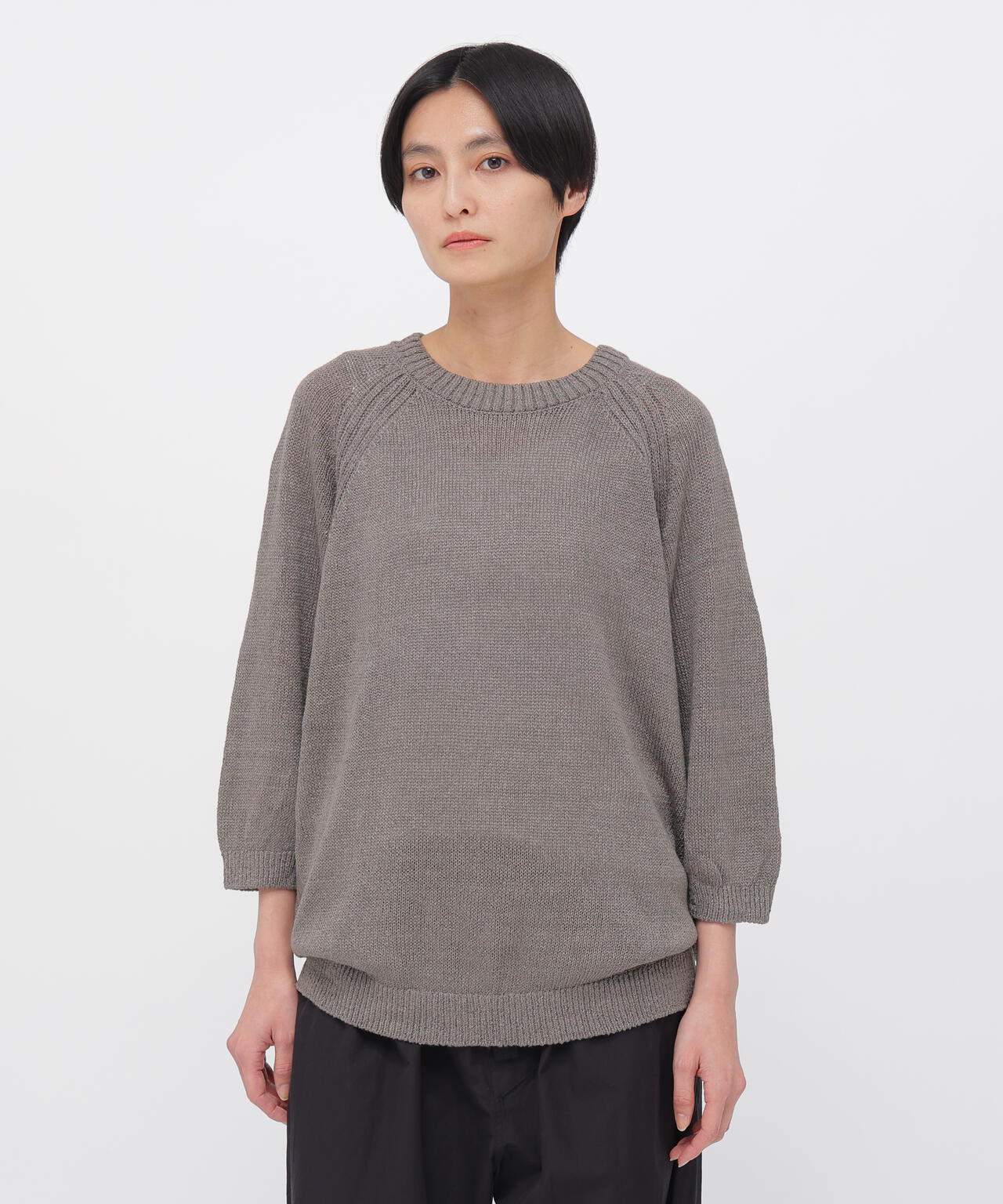 BRAIDED LINEN KNITWEAR
