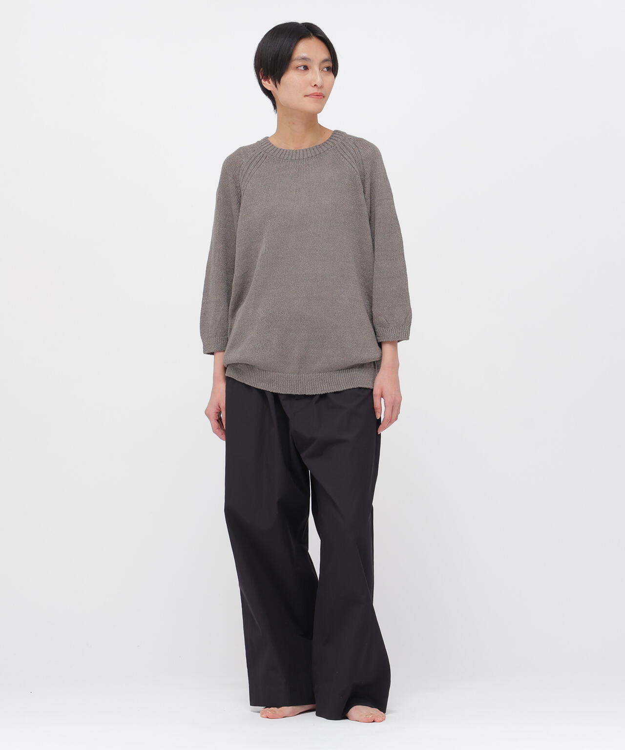BRAIDED LINEN KNITWEAR