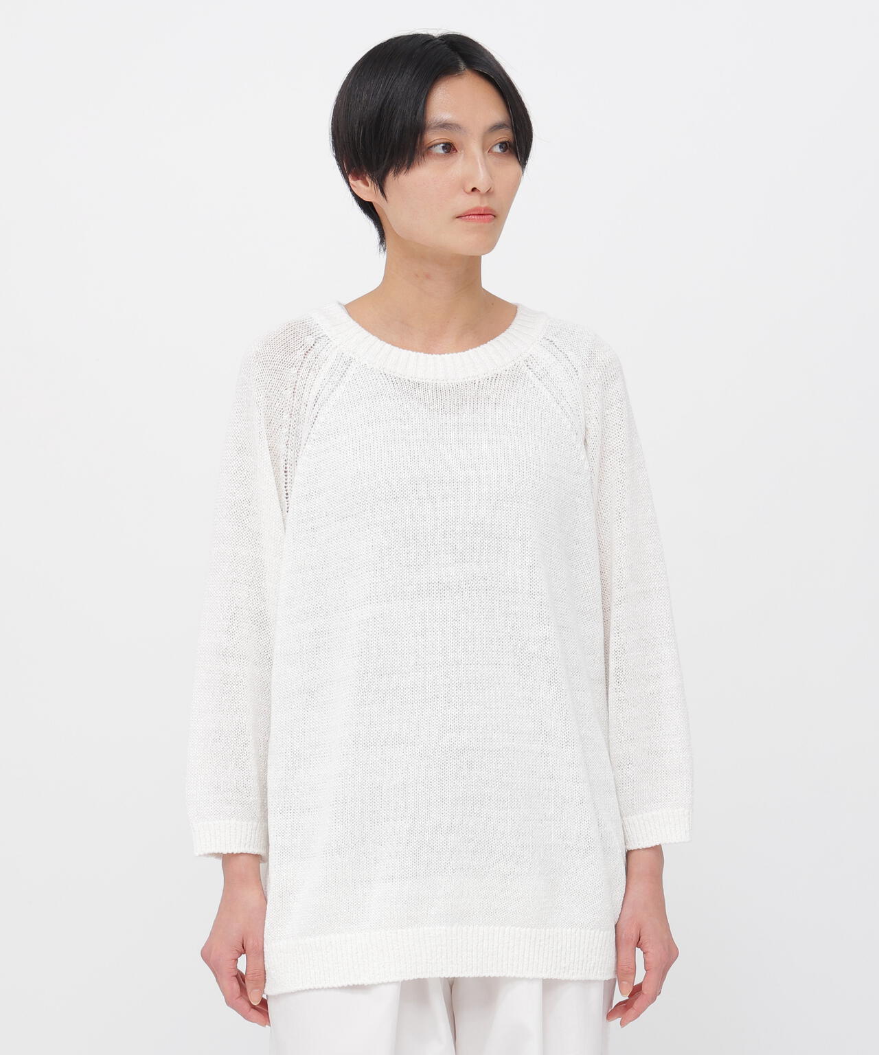 BRAIDED LINEN KNITWEAR