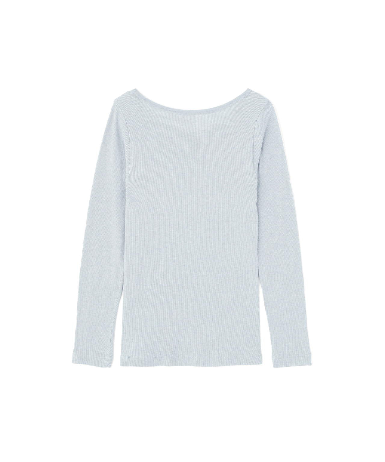COTTON SILK RIB TOP