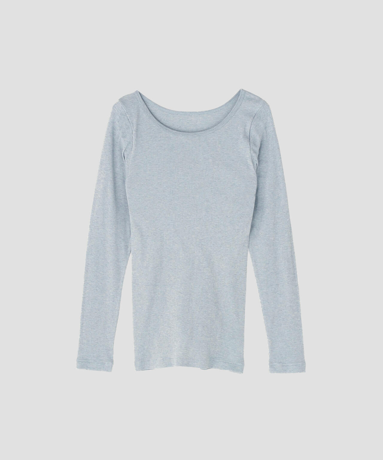 COTTON SILK RIB TOP