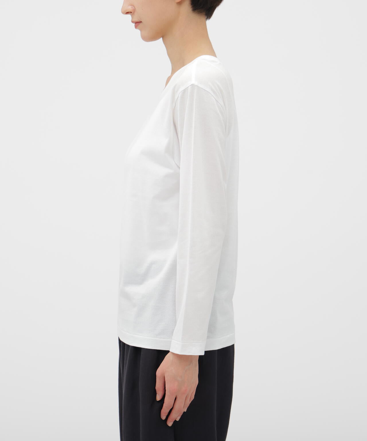 SUPERFINE COTTON JERSEY TOP