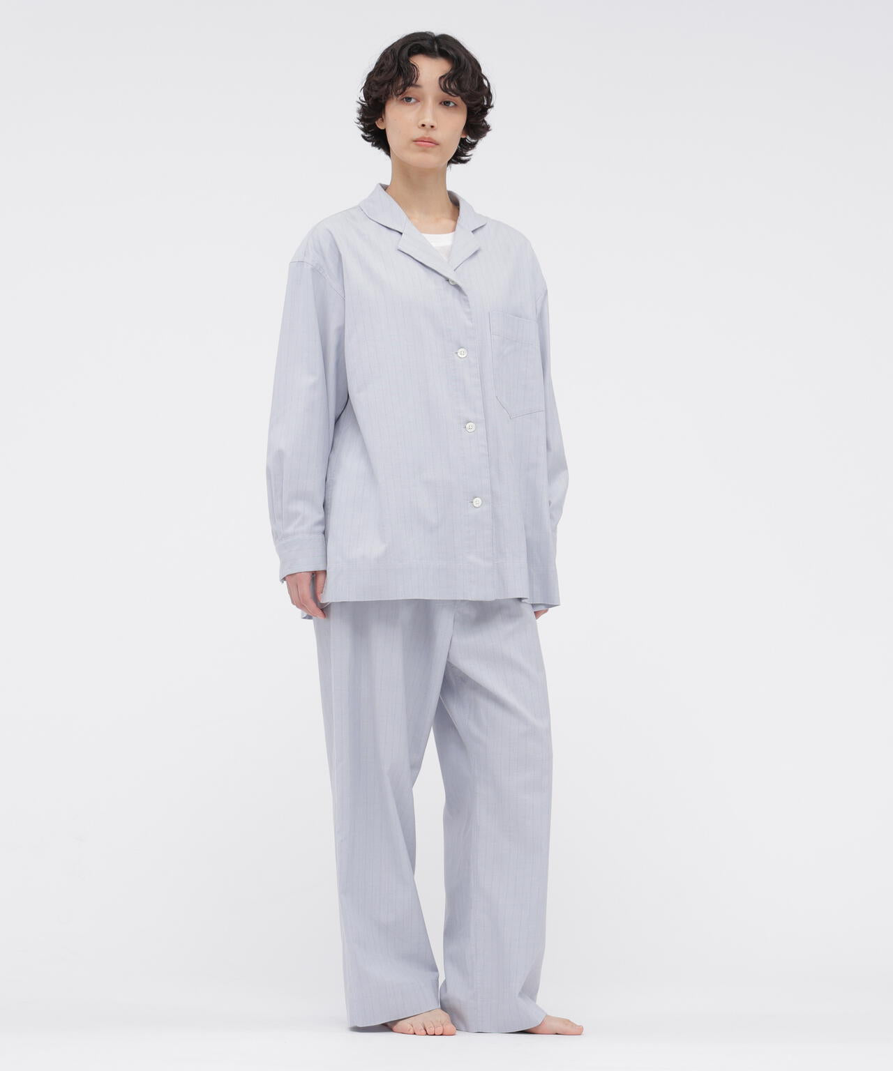 FADED STRIPE PJ SHIRT