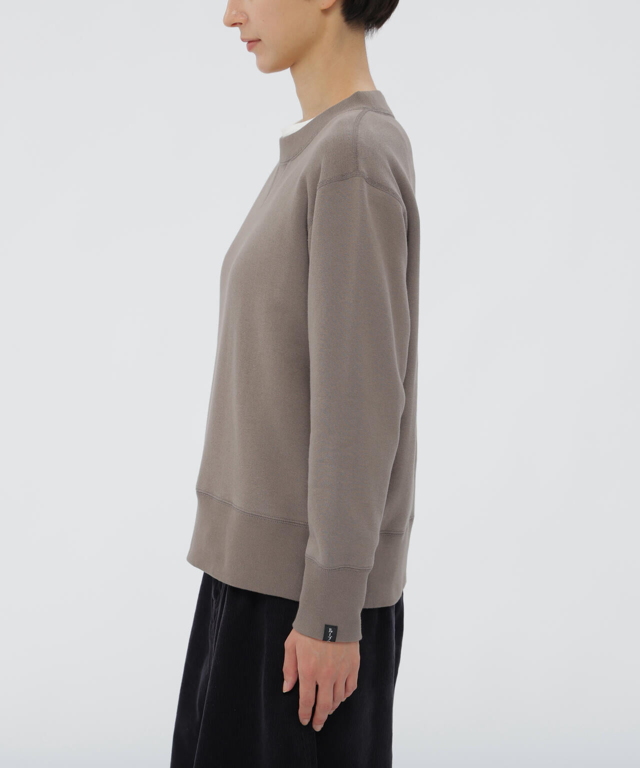 LIGHT LOOPBACK COTTON TOP