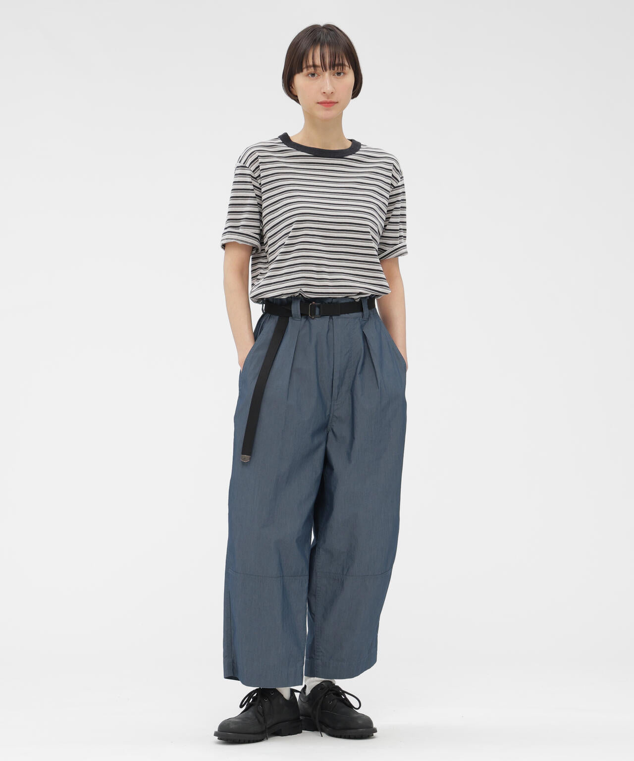 SUPERLIGHT COTTON NYLON TROUSERS