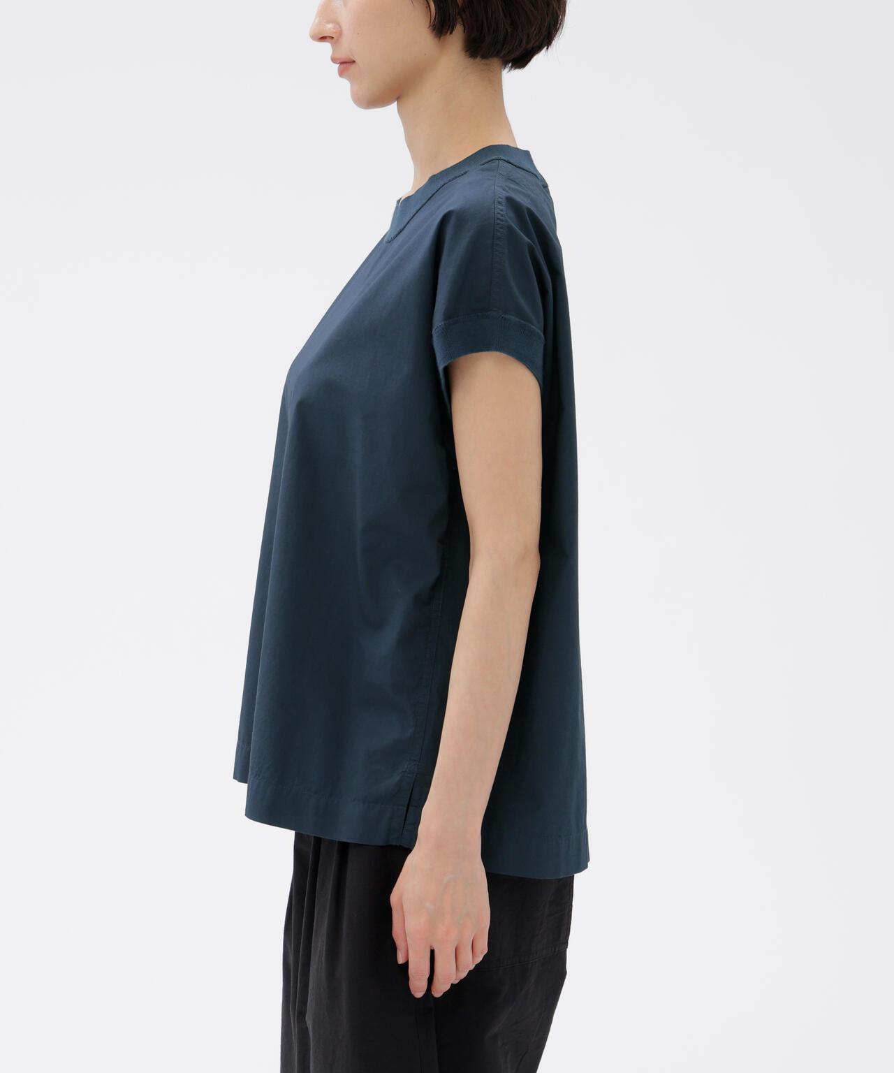 GARMENT DYED COTTON POPLIN SHIRT