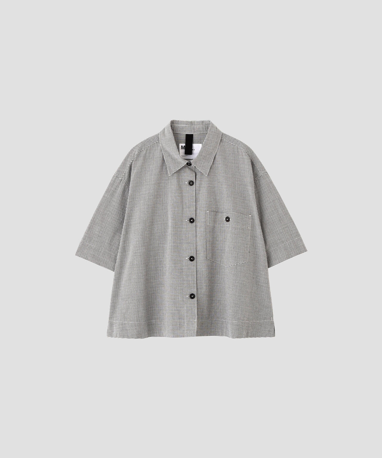 TINY GINGHAM COTTON SHIRT