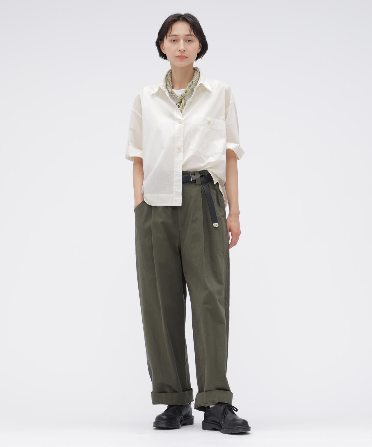 TINY GINGHAM COTTON SHIRT