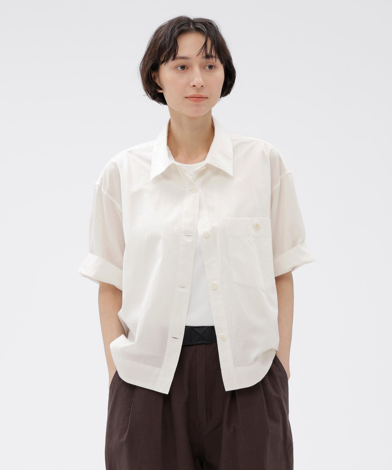 TINY GINGHAM COTTON SHIRT