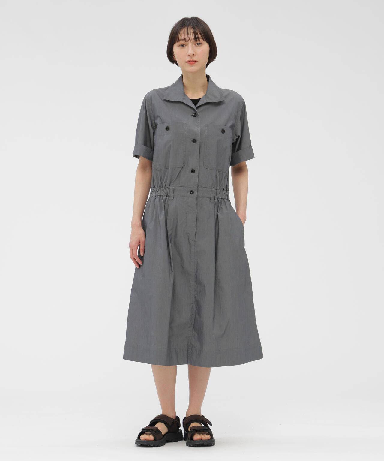 SUPERLIGHT COTTON NYLON DRESS