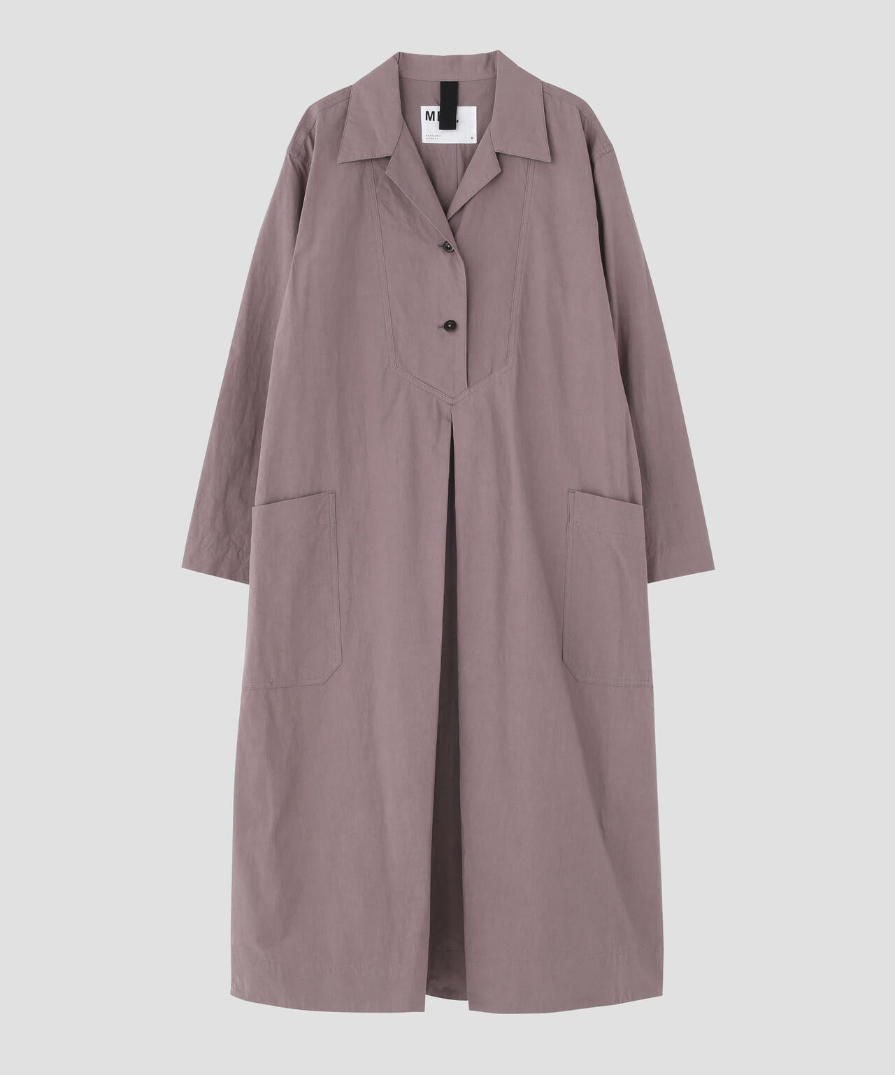 WASHED COTTON POPLIN DRESS