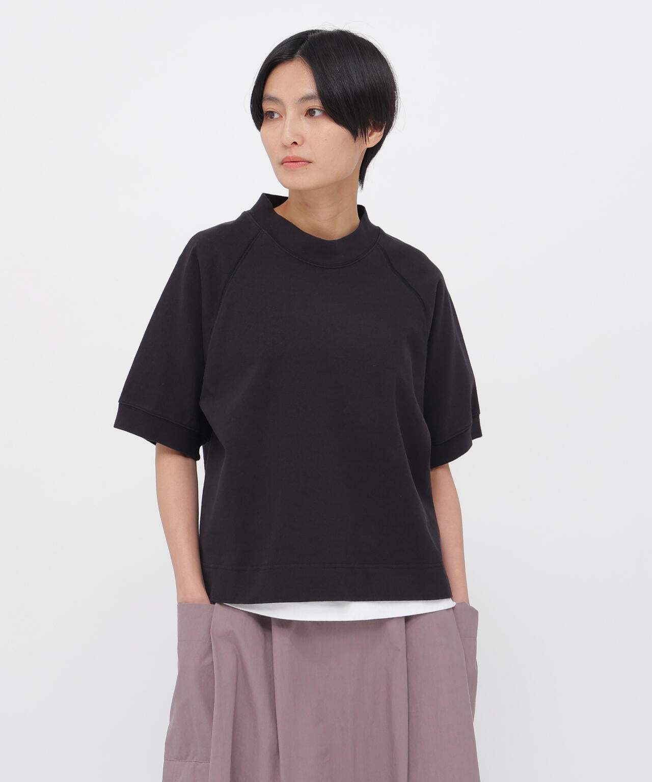 DRY COTTON JERSEY TOP
