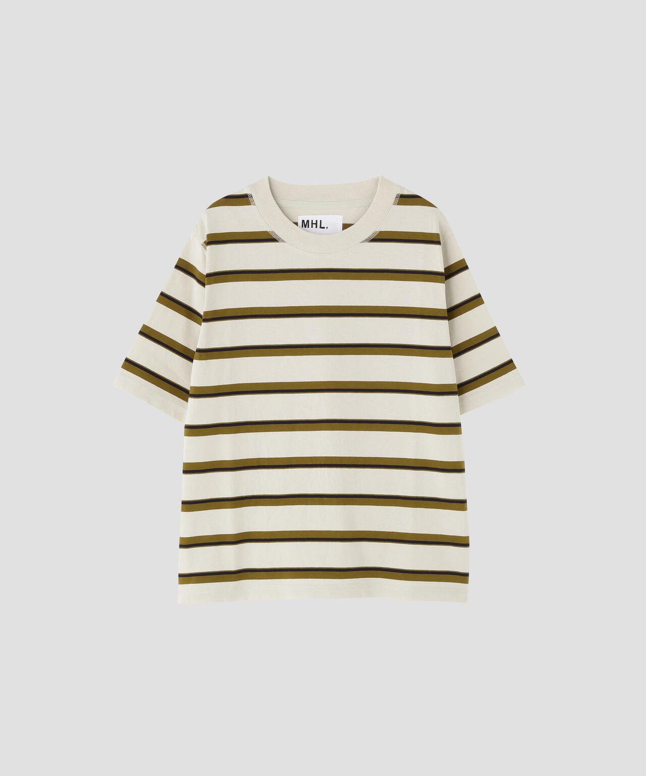 OUTLINE STRIPE JERSEY TOP