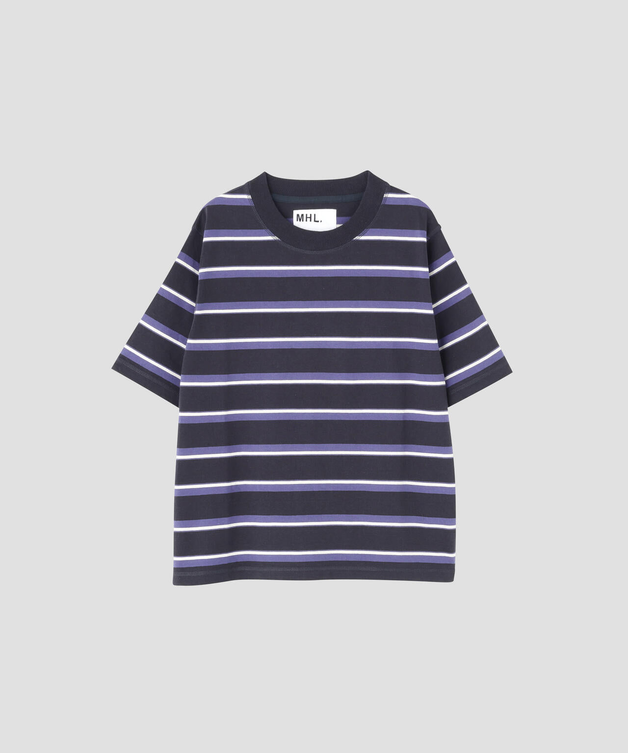 OUTLINE STRIPE JERSEY TOP