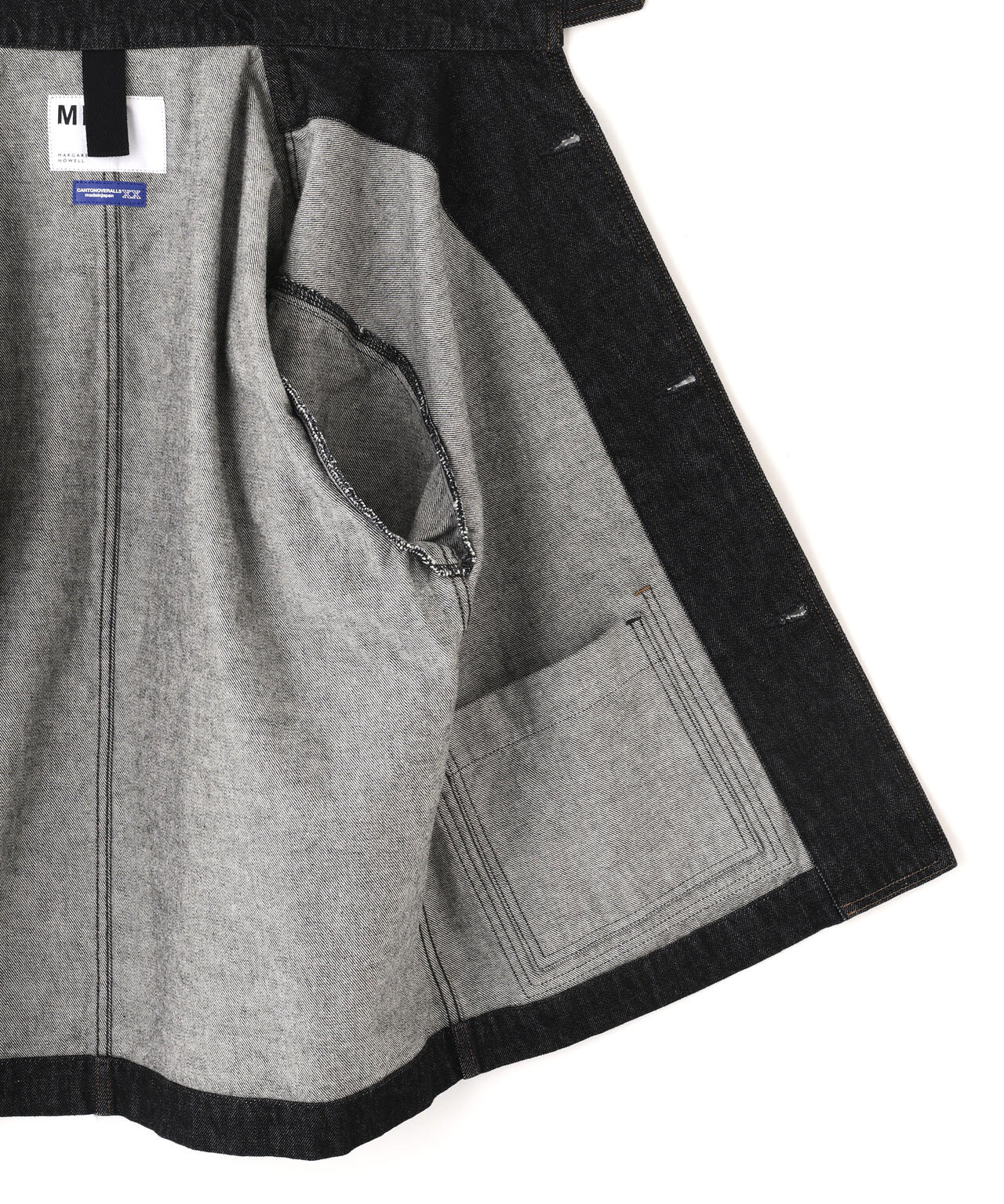 CANTON BLACK DENIM BLOUSON