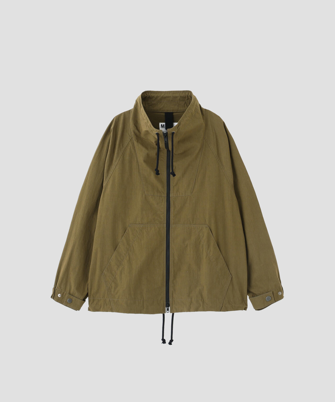 COTTON NYLON PLAINWEAVE BLOUSON
