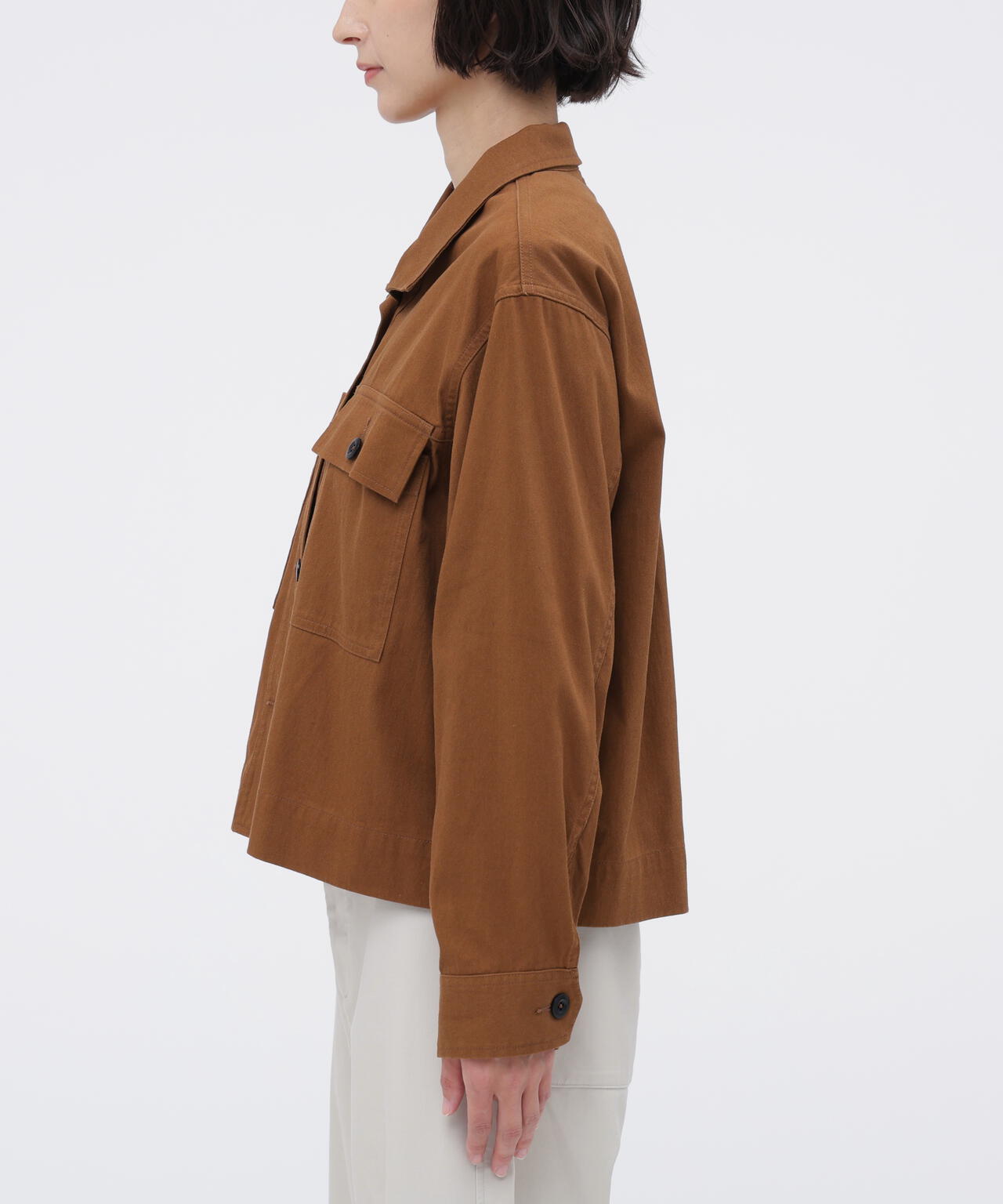 UTILITY COTTON NYLON TWILL BLOUSON