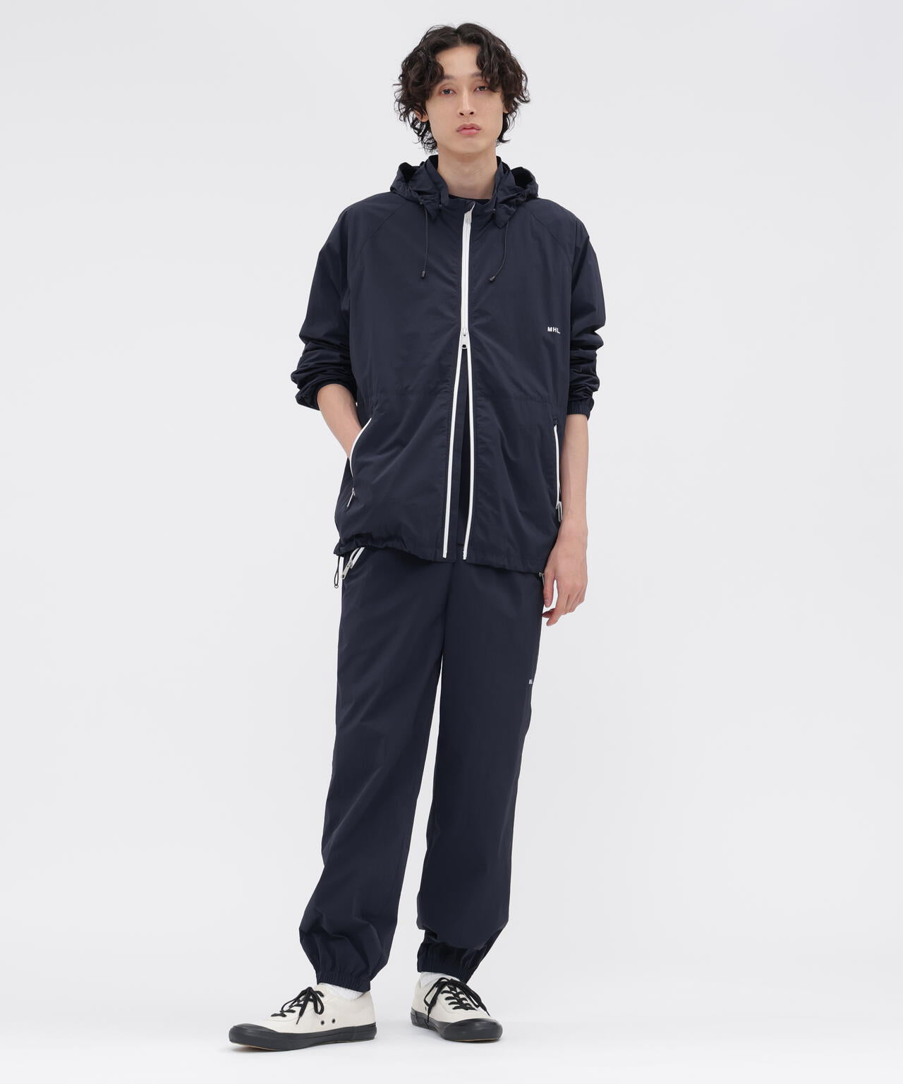 MHL. UTILITY WEAR LIGHTWEIGHT NYLON POPLIN BLOUSON