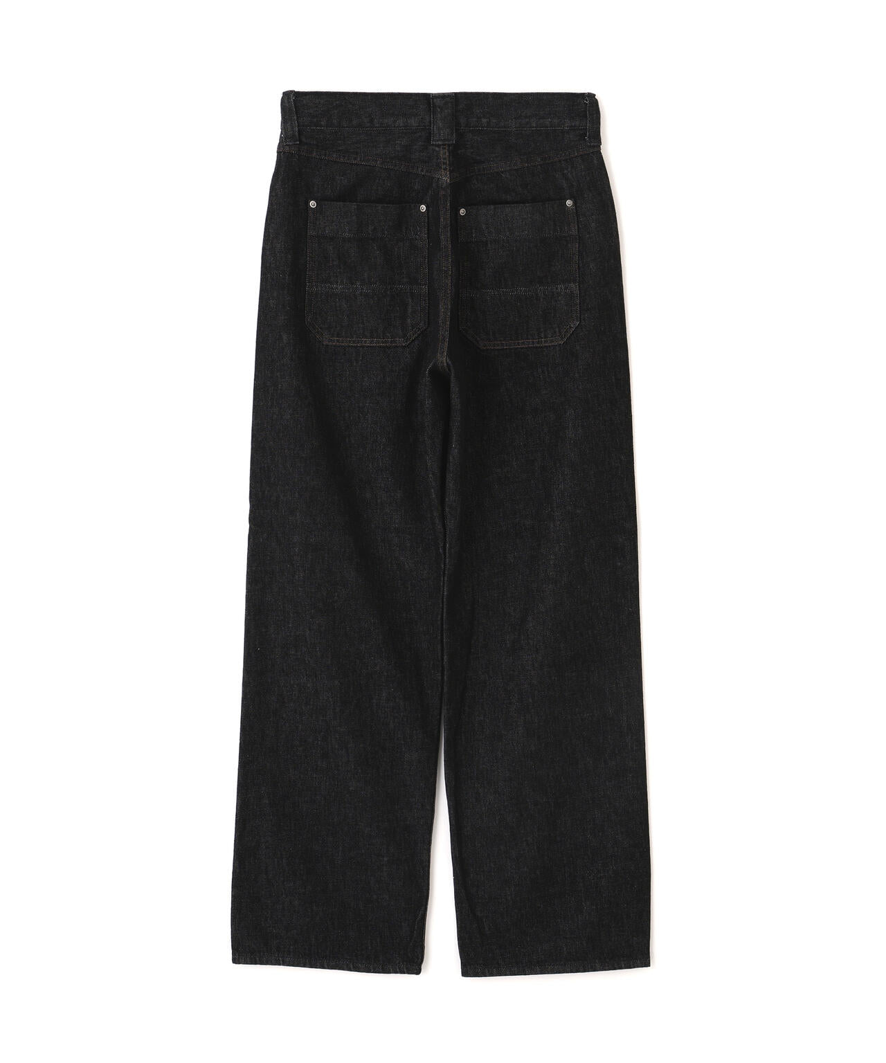 CANTON BLACK DENIM TROUSERS