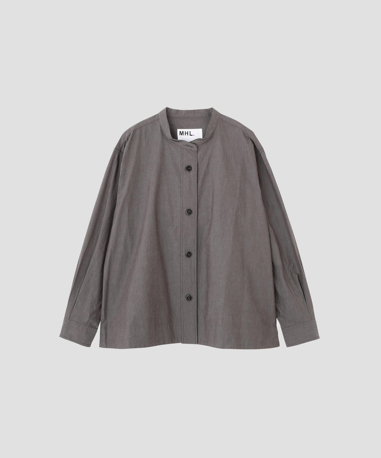 END ON END WEAVE COTTON SHIRT