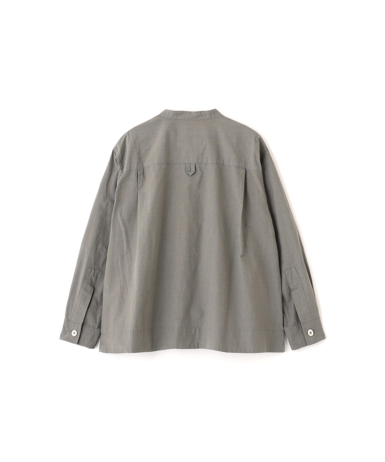 END ON END WEAVE COTTON SHIRT