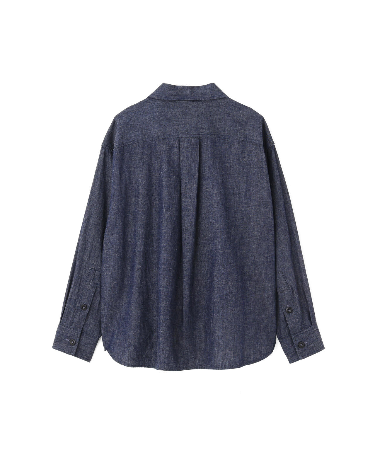 COTTON LINEN DENIM SHIRT