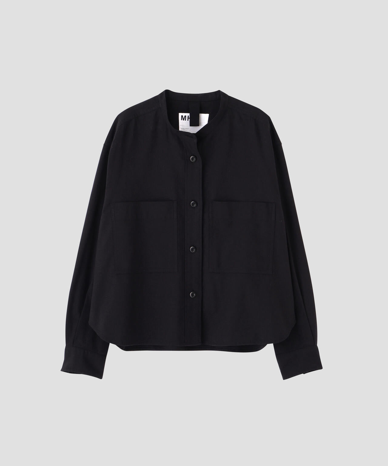 FINE COTTON WOOL TWILL SHIRT