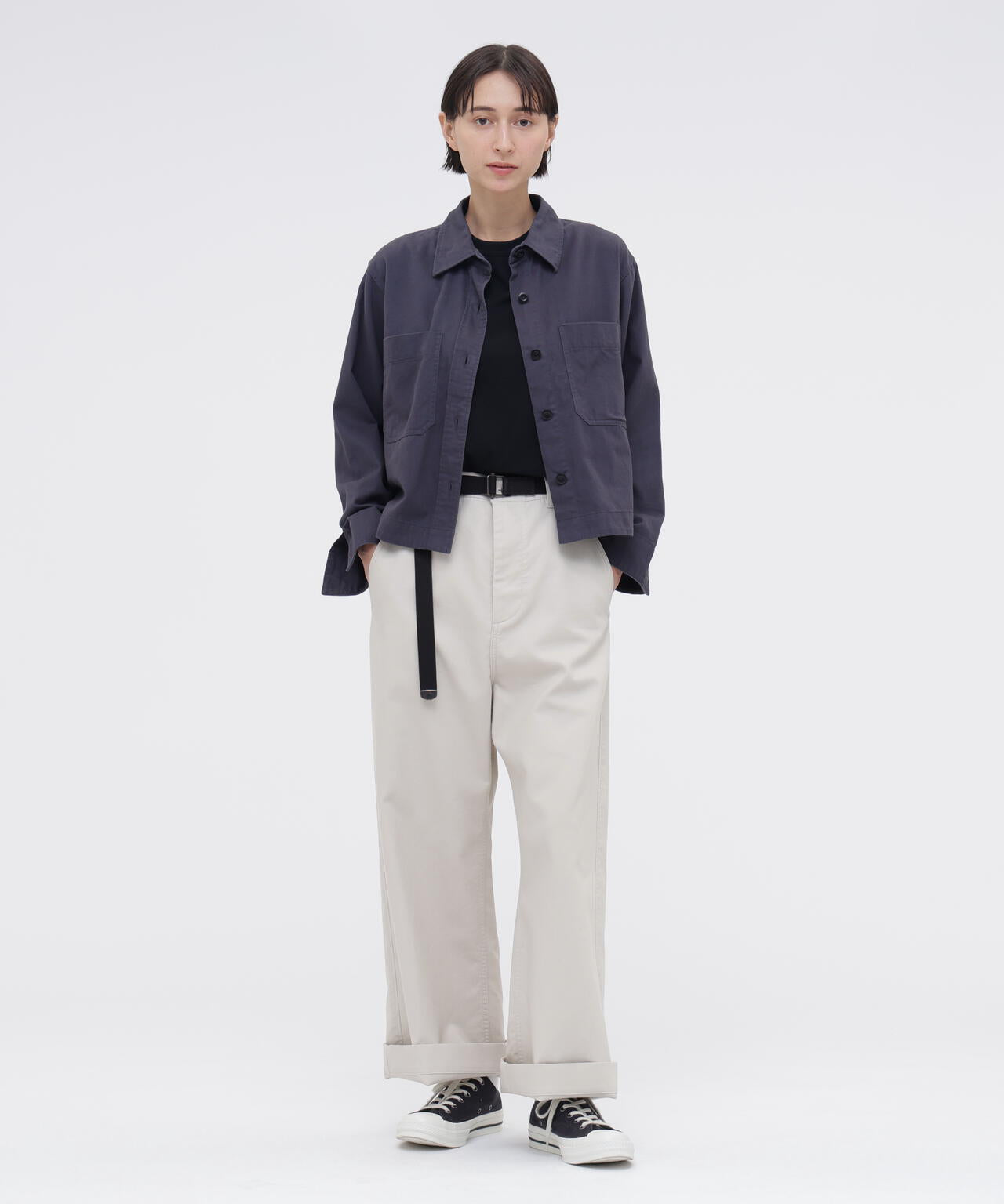 FINE COTTON CHINO TWILL SHIRT