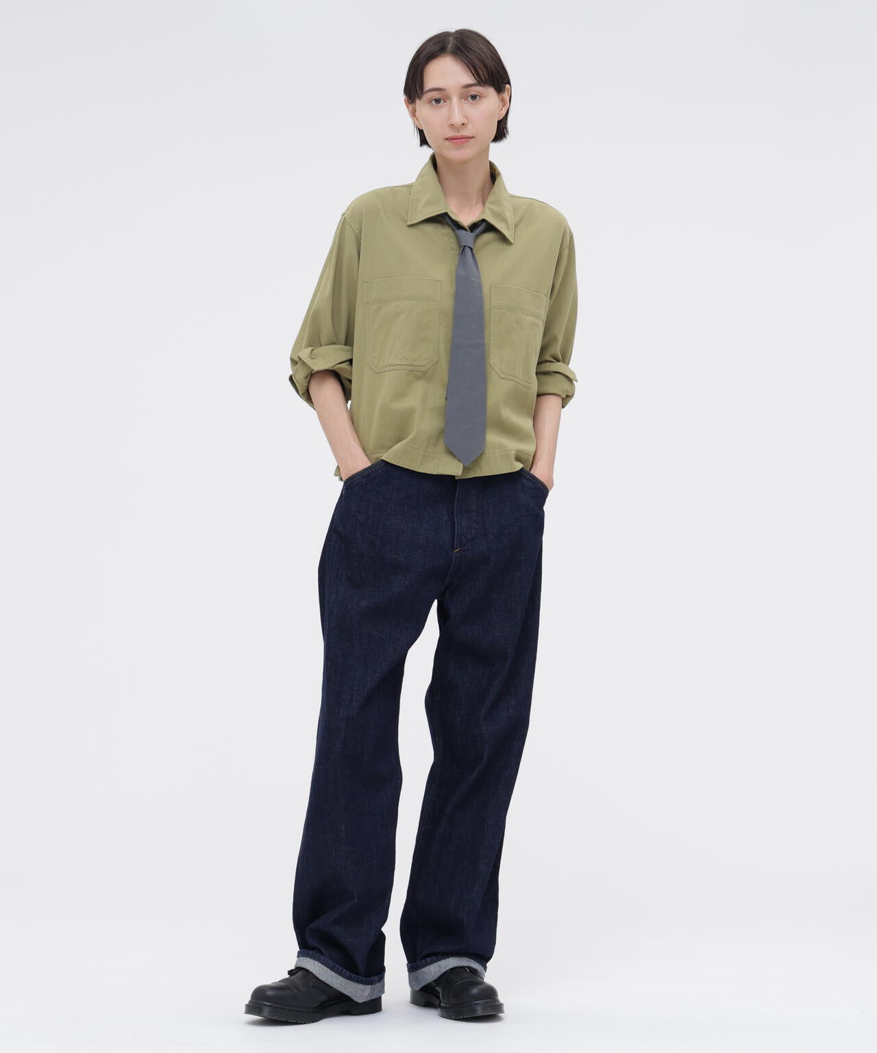 FINE COTTON CHINO TWILL SHIRT