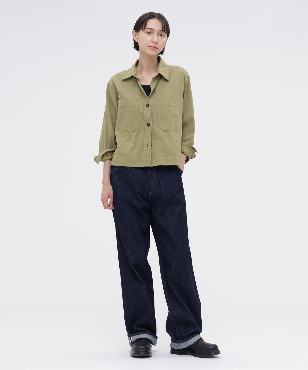 FINE COTTON CHINO TWILL SHIRT