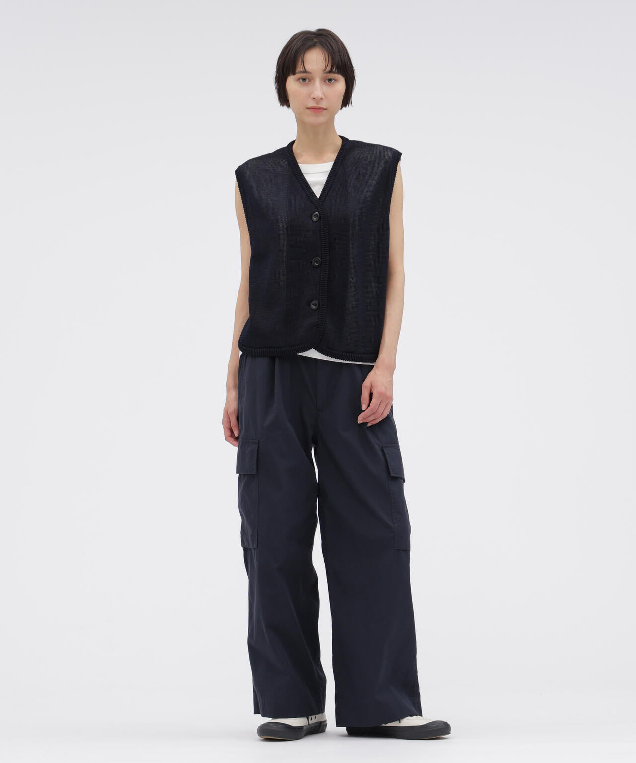 身長168cm　B76 W58 H86 着用サイズ：II