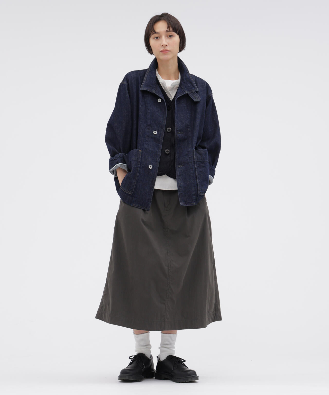 身長168cm　B76 W58 H86 着用サイズ：II