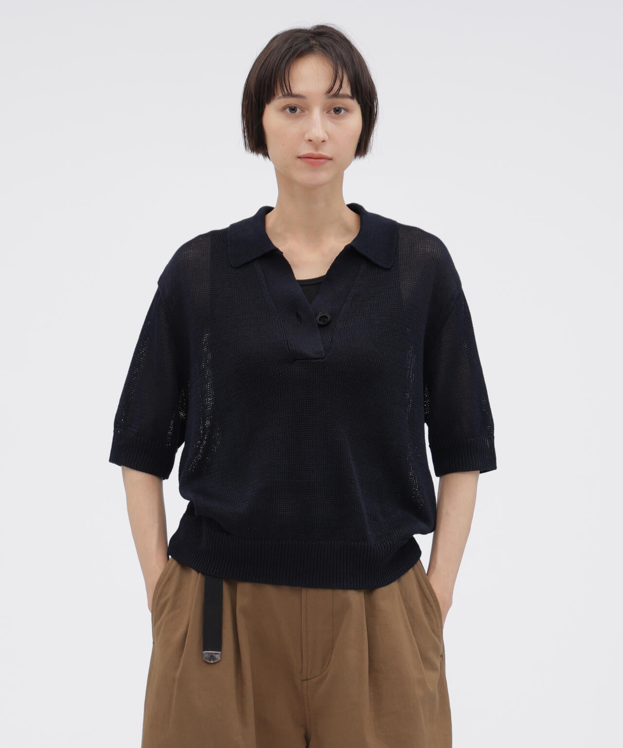 COATED COTTON KNITWEAR