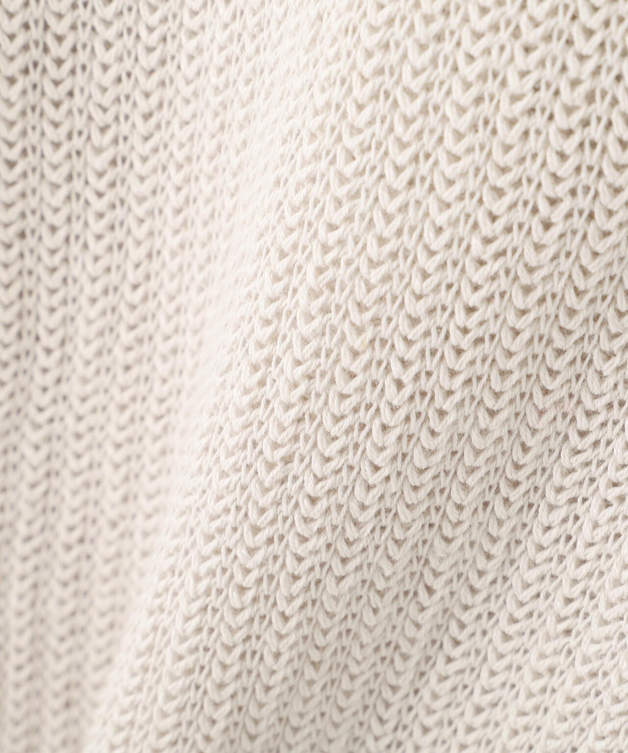 IRREGULAR RIB COTTON LINEN KNITWEAR