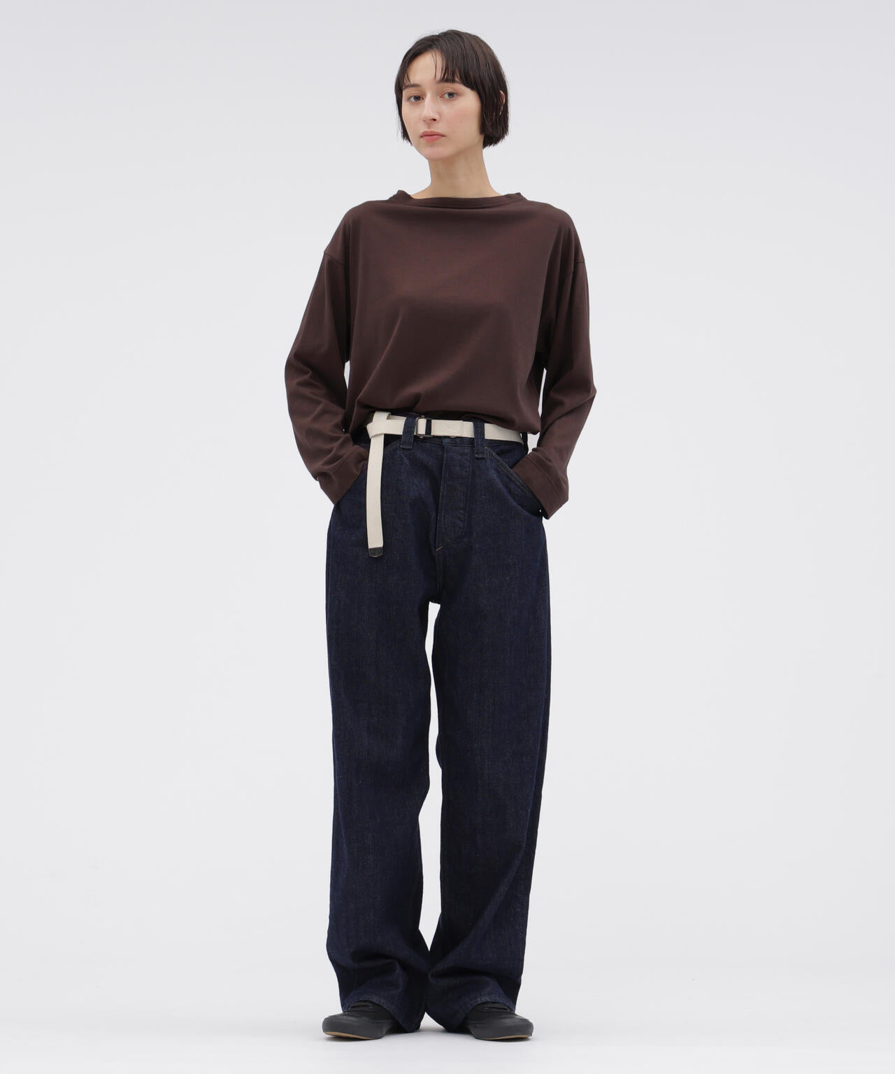 SMOOTH COTTON JERSEY TOP