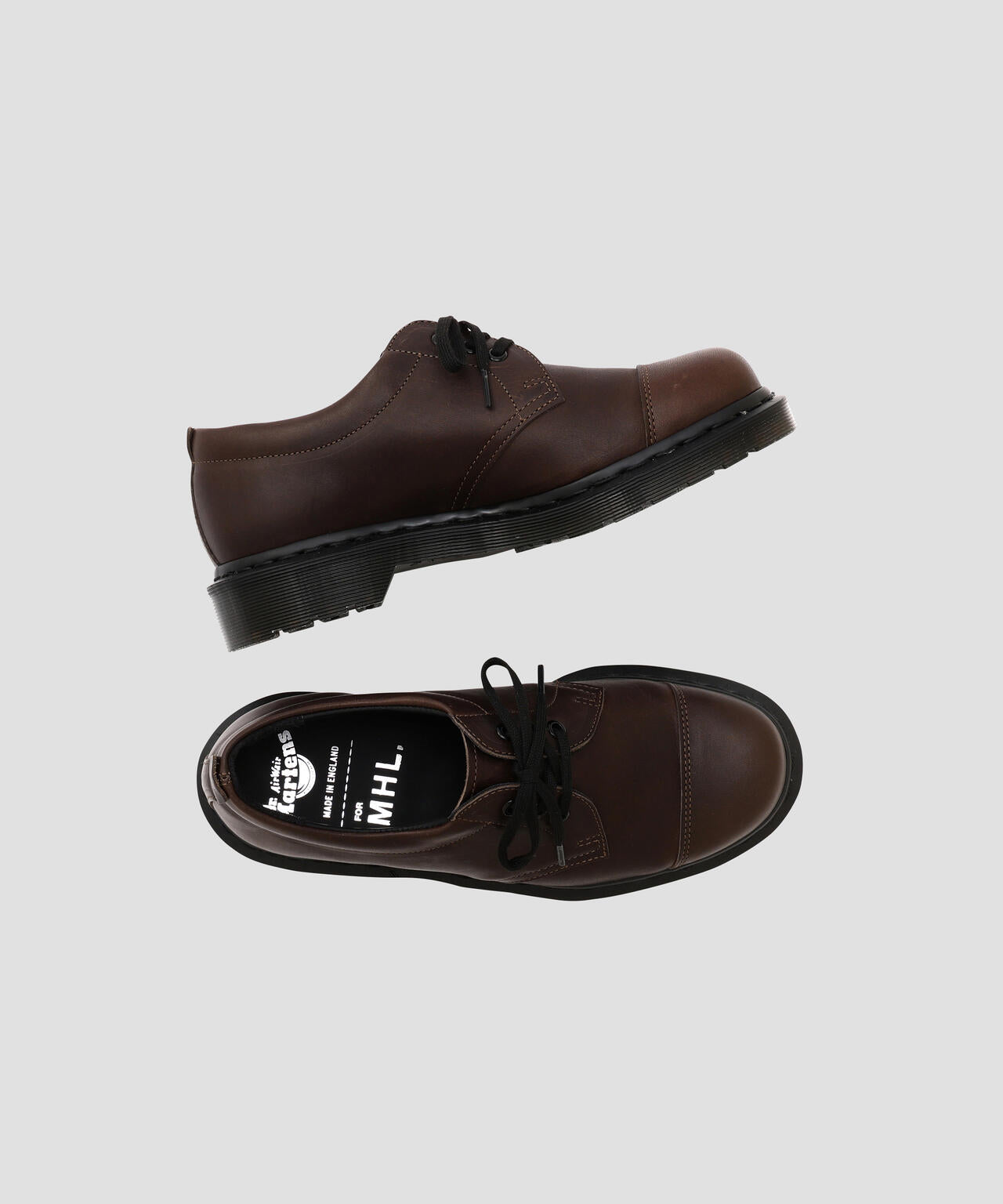 WOMEN DR. MARTENS FOR MHL. GRAINED OILED LEATHER