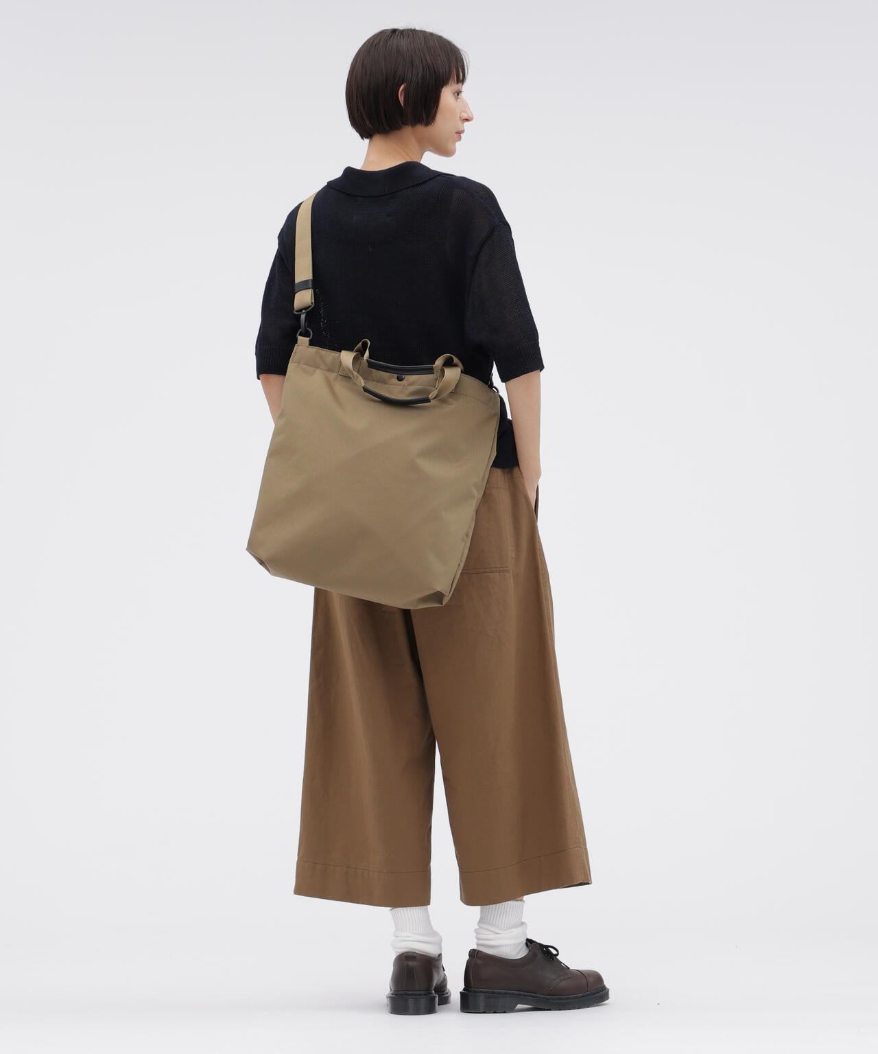 NYLON CANVAS TOTE BAG