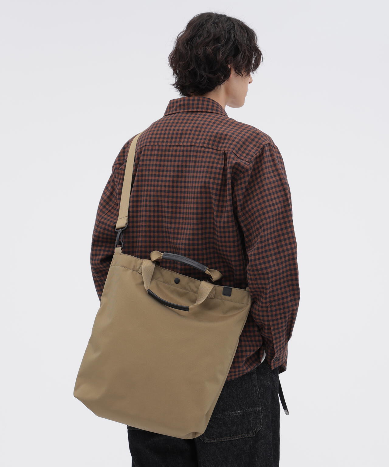 NYLON CANVAS TOTE BAG