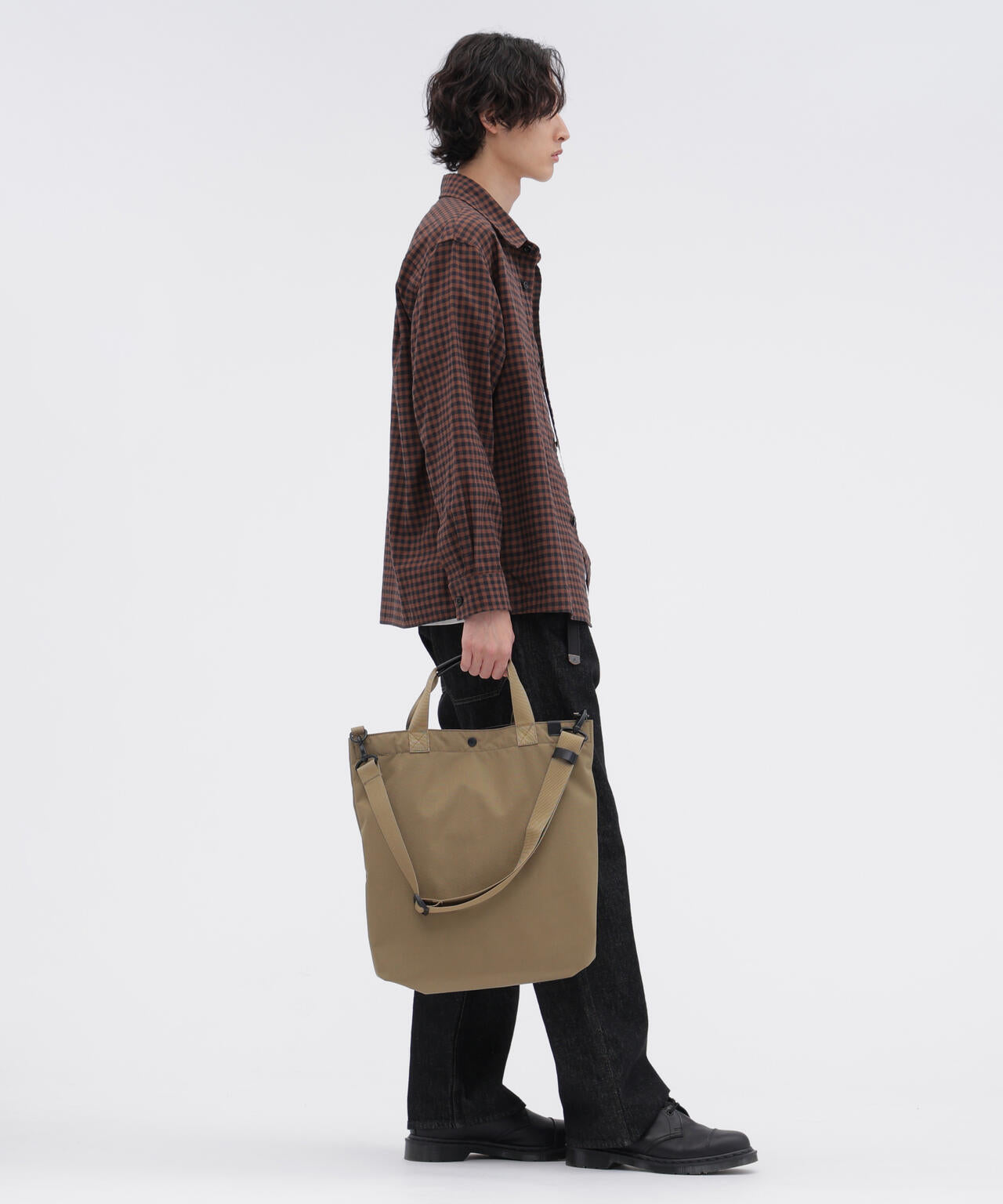 NYLON CANVAS TOTE BAG