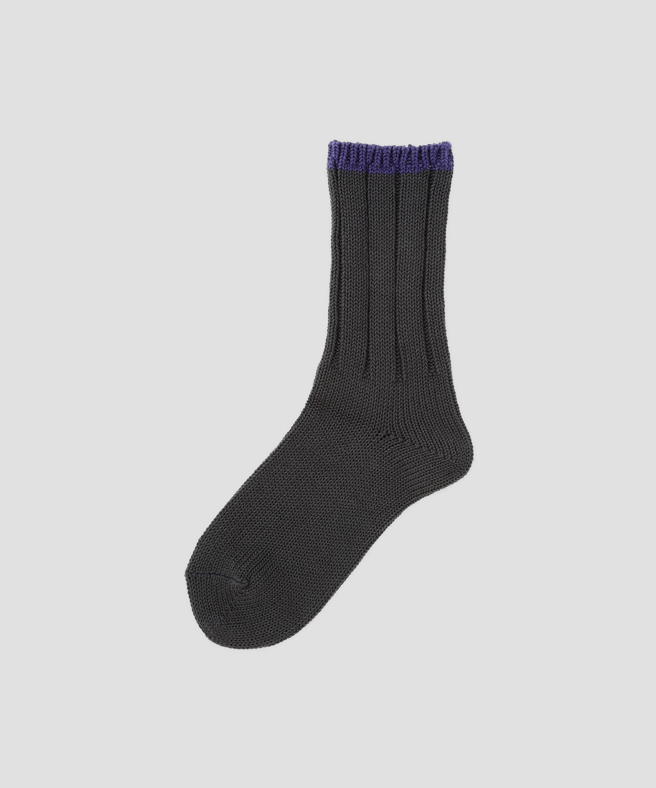 WOMEN TIPPED COTTON RIB SOCKS
