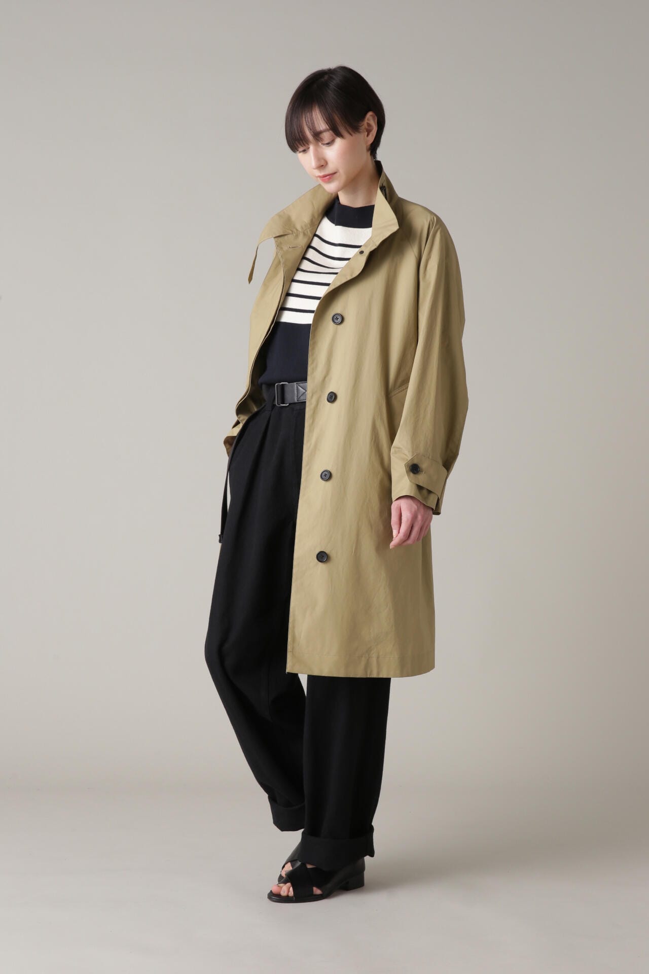 WORN LINEN COTTON DRILL