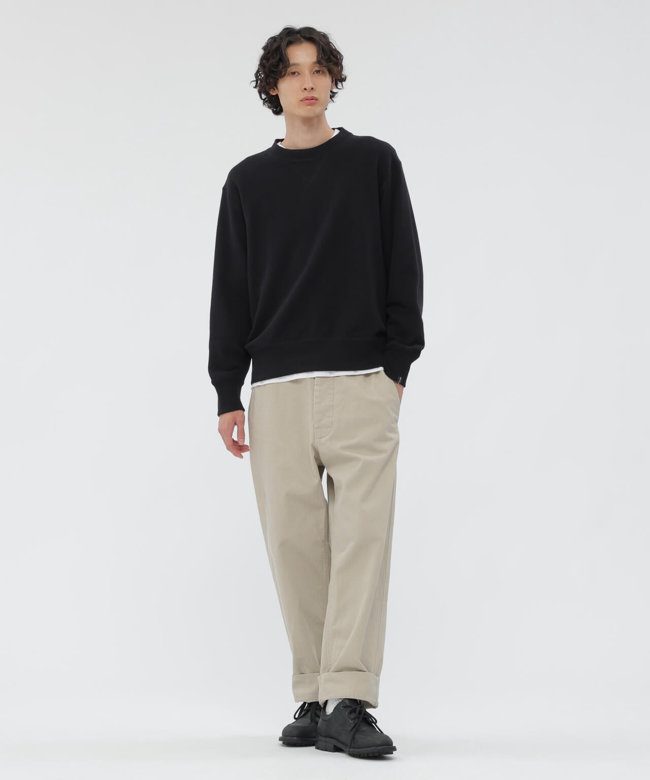 LIGHT LOOPBACK COTTON TOP