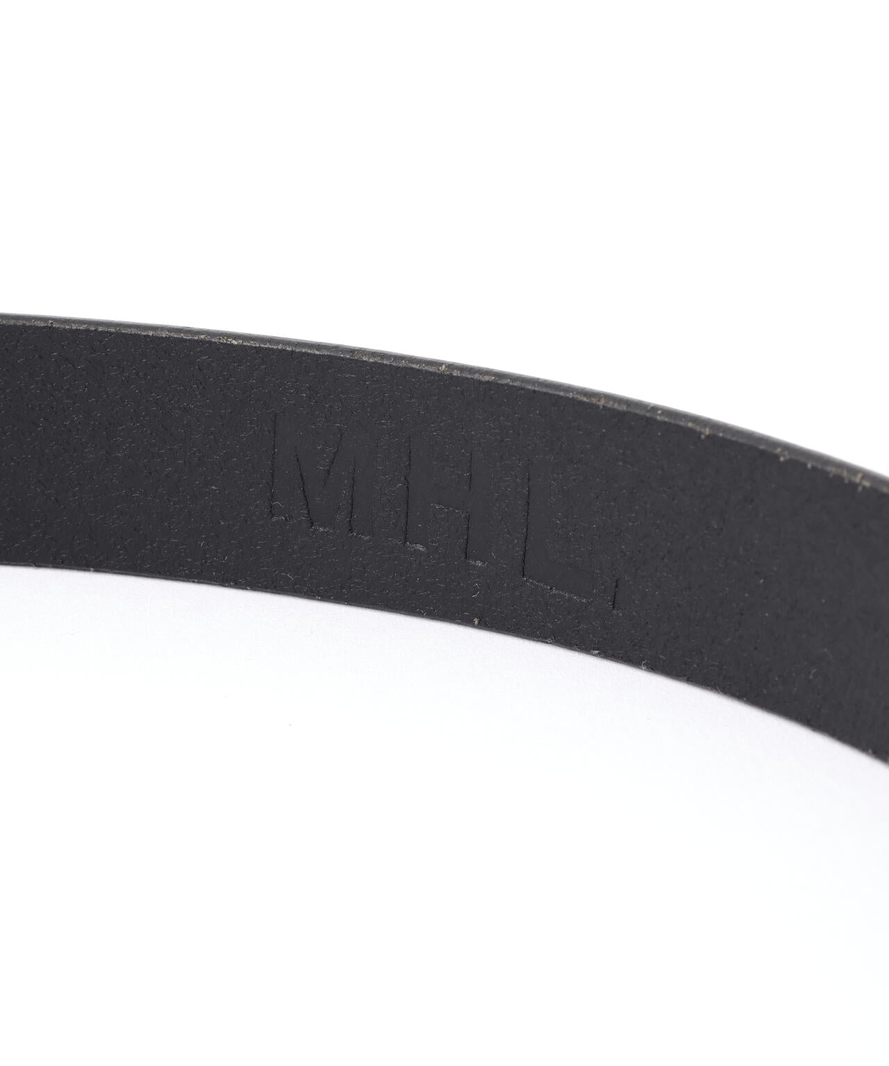 ROLLER BUCKLE  LEATHER BELT