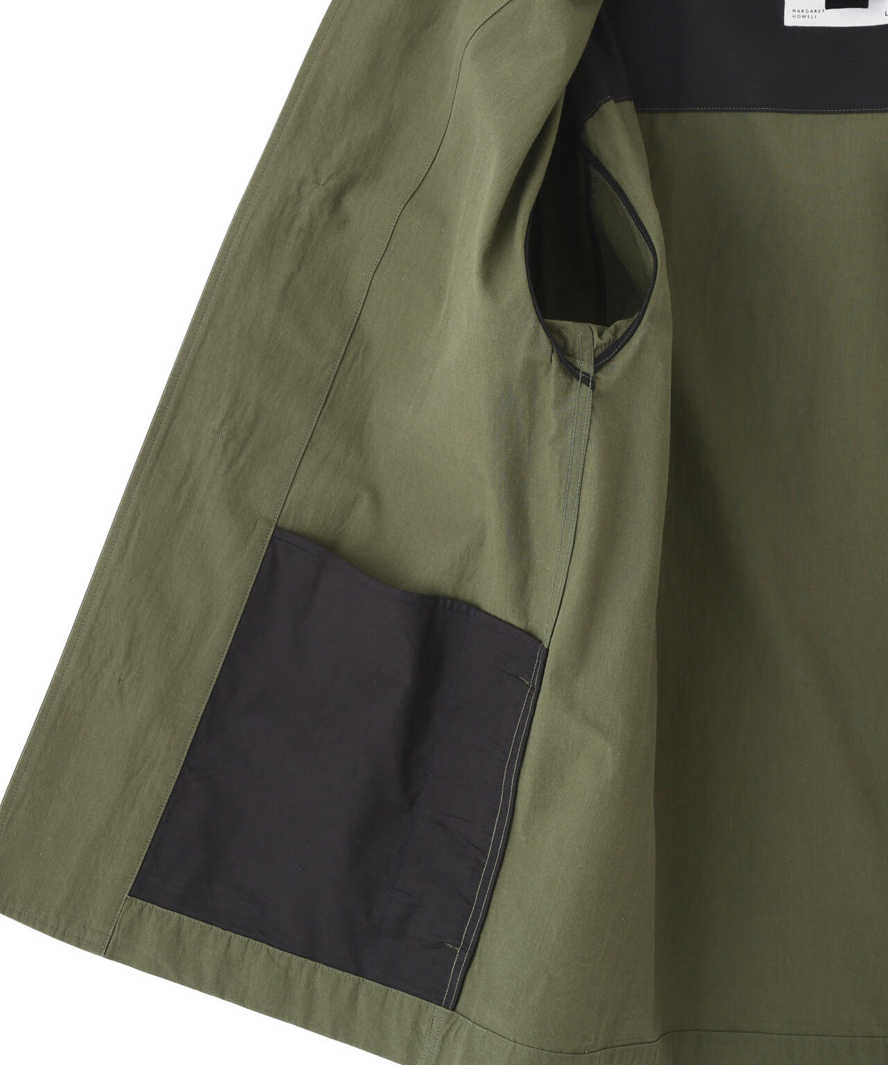 CRISP COTTON CHAMBRAY BLOUSON
